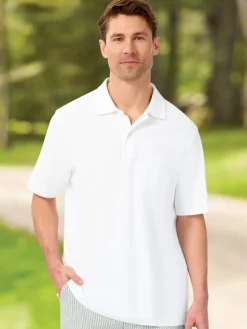 Orton Brothers Pique-Knit Short-Sleeve Polo Shirt