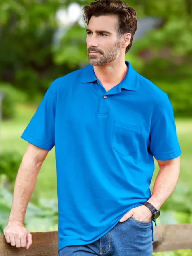 Orton Brothers Pique-Knit Short-Sleeve Polo Shirt