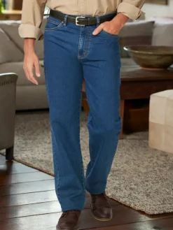 Orton Brothers® 5-Pocket Blue Jeans