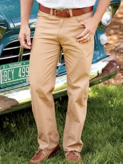 Orton Brothers 5-Pocket Twill Chino Pants for Men