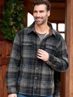 Orton Brothers Sherpa-Lined Shirt Jacket
