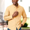 Orton Brothers® Solid Long-Sleeve Oxford Shirt