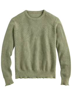 Orton Brothers Washed Cotton Knit Pullover