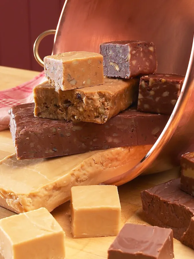 Orton Copper Kettle Fudge Sampler, 1.5 Pound Box