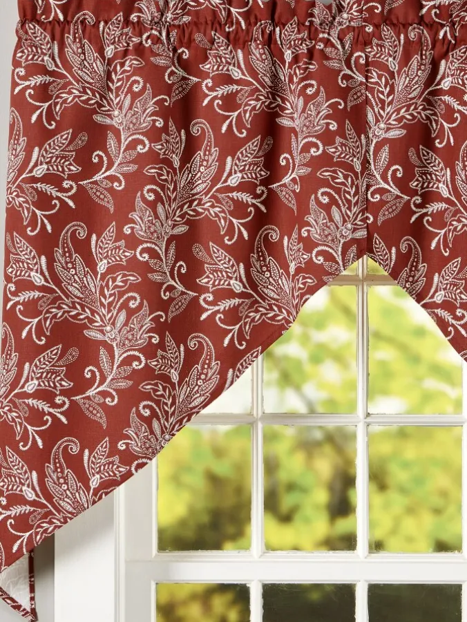 Paisley Forest Rod Pocket Swag Pair by Country Curtains®