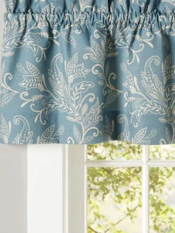 Paisley Forest Rod Pocket Tailored Valance by Country Curtains®