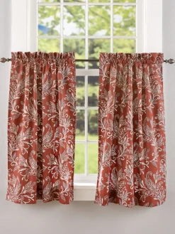 Paisley Forest Rod Pocket Tiers by Country Curtains®