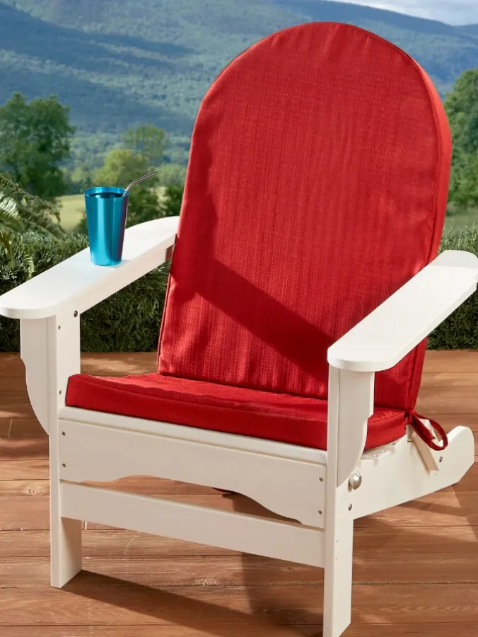 Patio Time Indoor/Outdoor Adirondack Chair Cushion