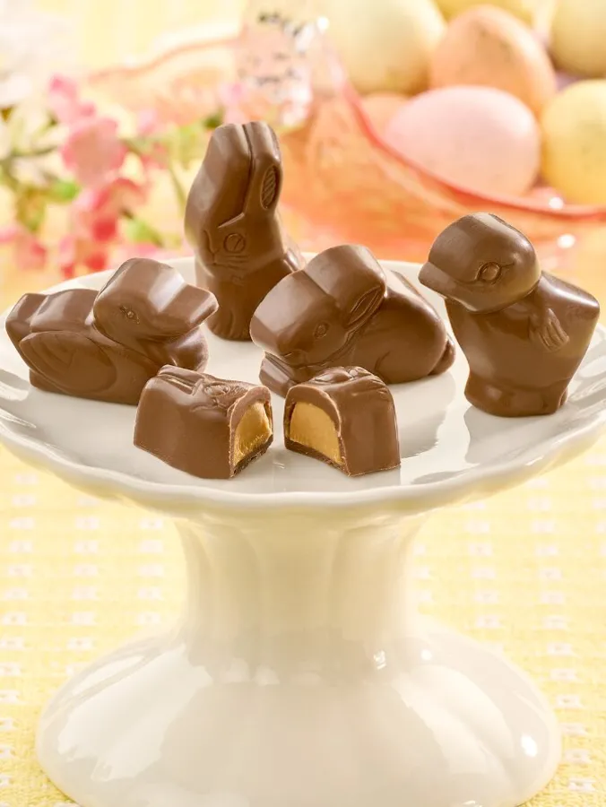 Peanut Butter Filled Milk Chocolate Springtime Pals, 12 Ounce Bag