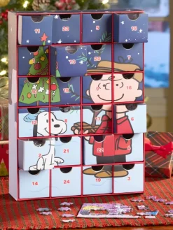 Peanuts Charlie Brown Christmas Advent Calendar Puzzle, 1200 Piece