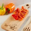 Peanuts Chef Snoopy and Woodstock Maple Wood Cutting Board
