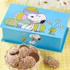 Peanuts Easter Beagle Tin With Guittard Milk Chocolate Nonpareils
