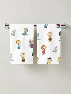 Peanuts Gang Portuguese Cotton Open-Stock Bath Towel Collection