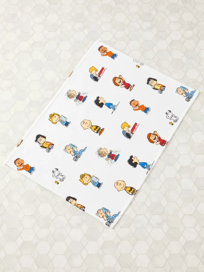 Peanuts Gang Portuguese Cotton Bath Mat