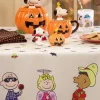 Peanuts Halloween Matte-Finish Oilcloth Tablecloth