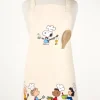Peanuts Kitchen Helpers Cotton Canvas Apron for Adults
