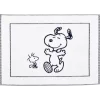 Peanuts Snoopy and Woodstock Portuguese Cotton Jacquard Bath Mat