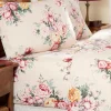 Petals of Paradise Portuguese Cotton Percale Sheet Set