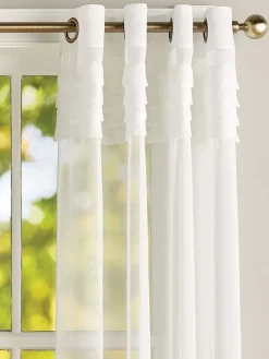Portico Pleats Grommet Top Curtains by Country Curtains®