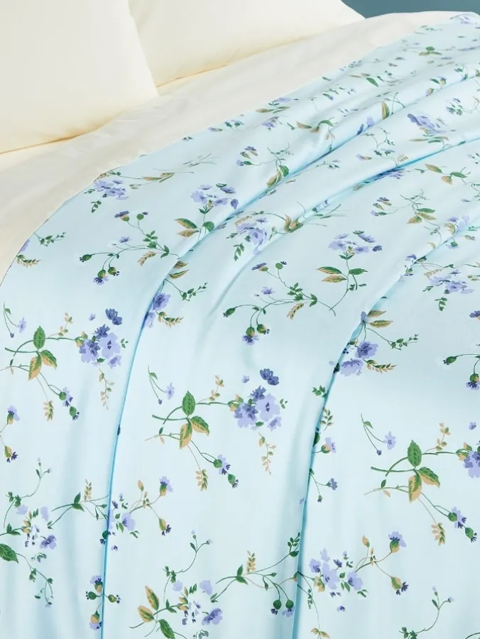 Portuguese Cotton Flannel Print Sheet-Blanket