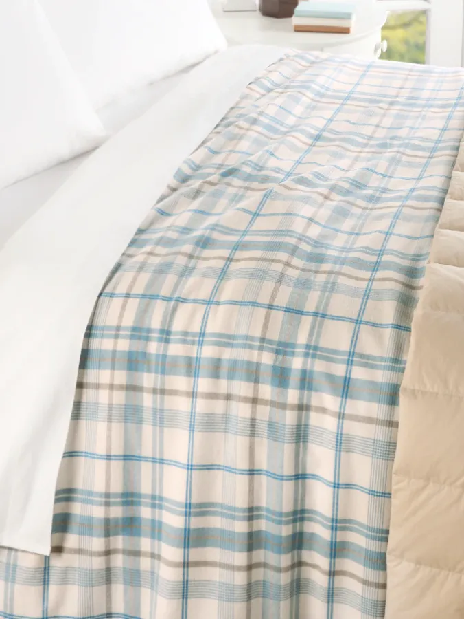 Portuguese Cotton Flannel Sheet Blanket