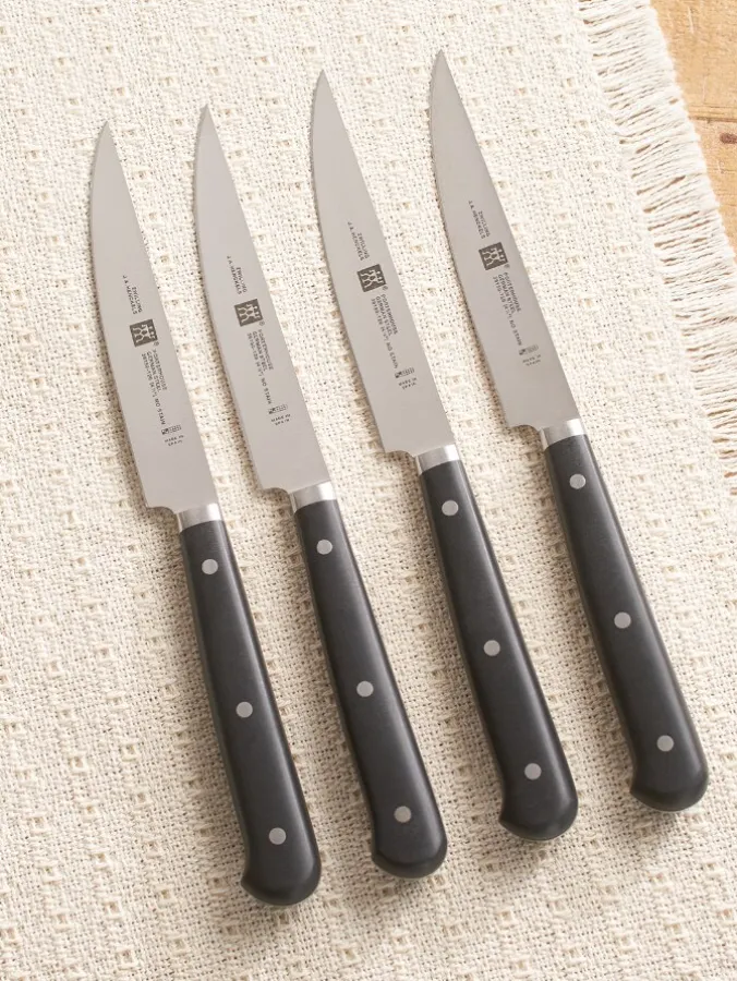 Premium Stainless Steel 4-Piece Steak Knife Set