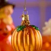 Pumpkin Blown Glass Ornament