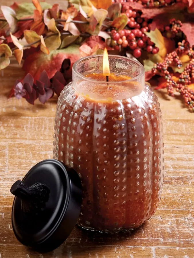 Pumpkin Jar Candle