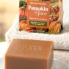 Pumpkin Spice Hand and Body Soap, Set of 2 Bars