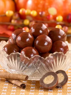 Pumpkin Spice Malted Milk Balls, 13 Ounce Tub
