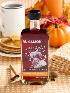 Pumpkin Spice Maple Syrup, 8.45 Ounce Bottle