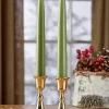 Real Bayberry Candles, One Pair Tapers