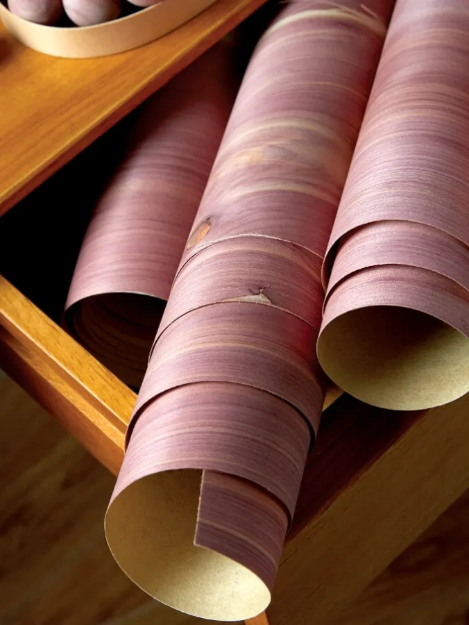 Red Top Cedar Veneer Drawer and Shelf Liner Roll