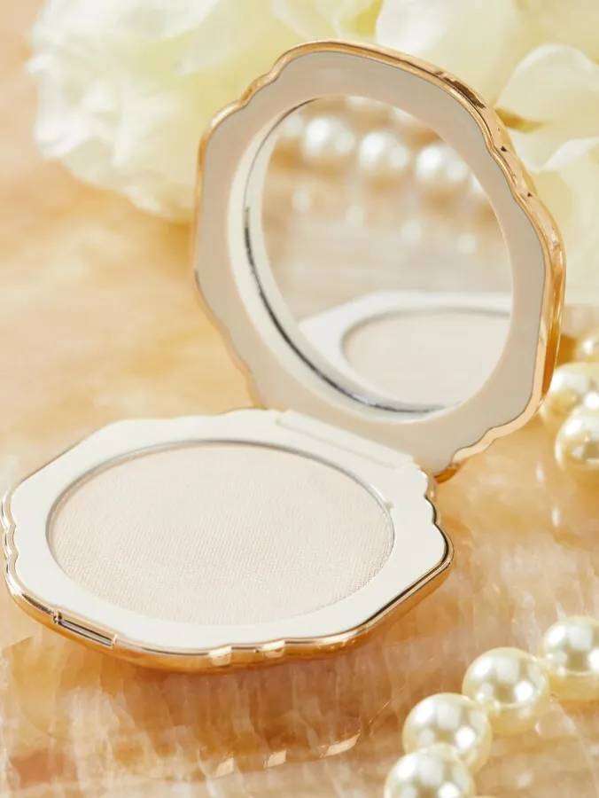 Refillable Setting Powder Makeup Compact