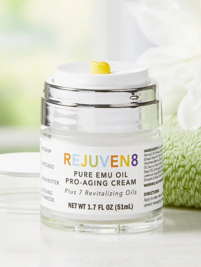 Rejuven8 Pure Emu Oil Pro-Aging Face Cream