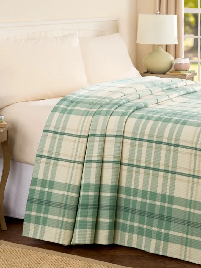 Ribcord Cotton Bedspread
