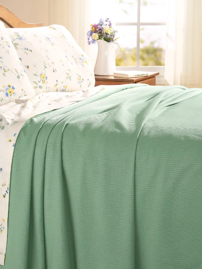 Ribcord Cotton Bedspread