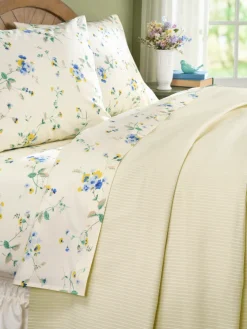Ribcord Cotton Bedspread
