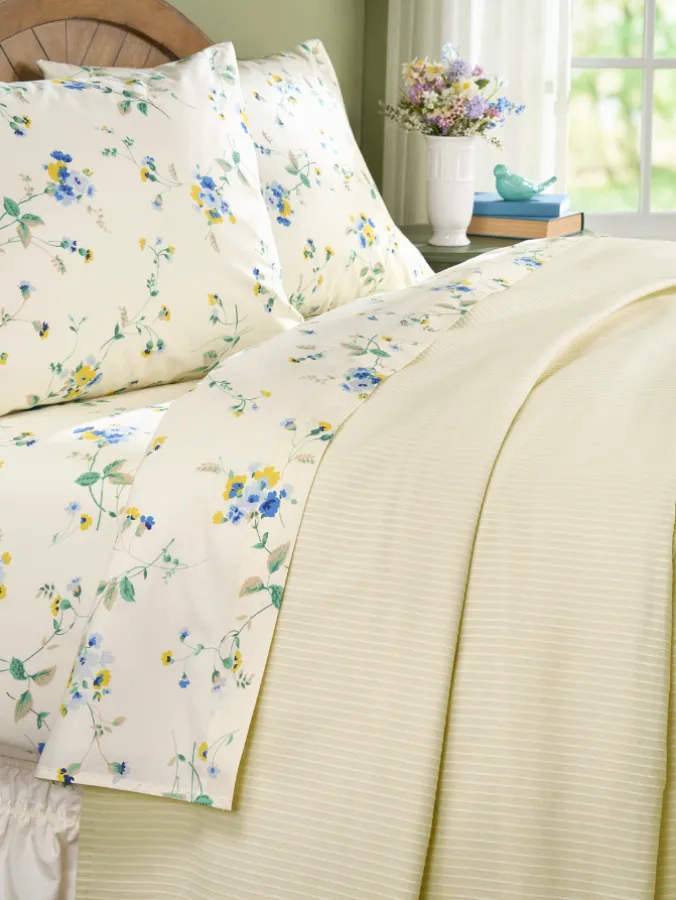 Ribcord Cotton Bedspread
