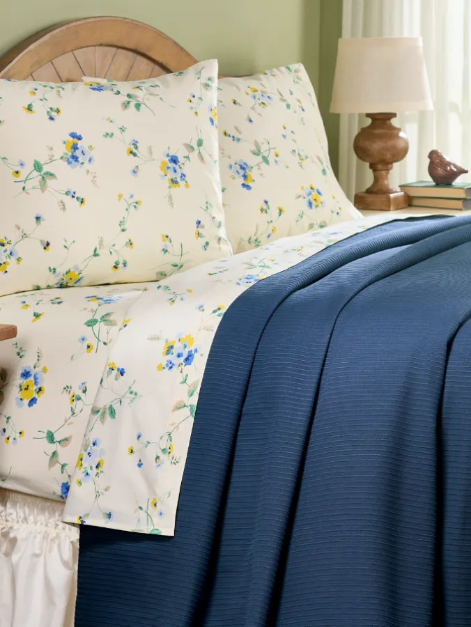 Ribcord Cotton Bedspread