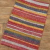 Rich Stripes Cotton Rag Rug