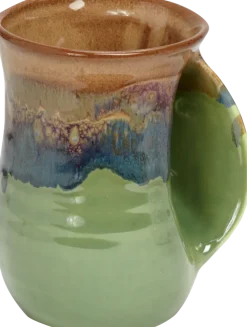 Right-Handed Handwarmer Pottery Mug