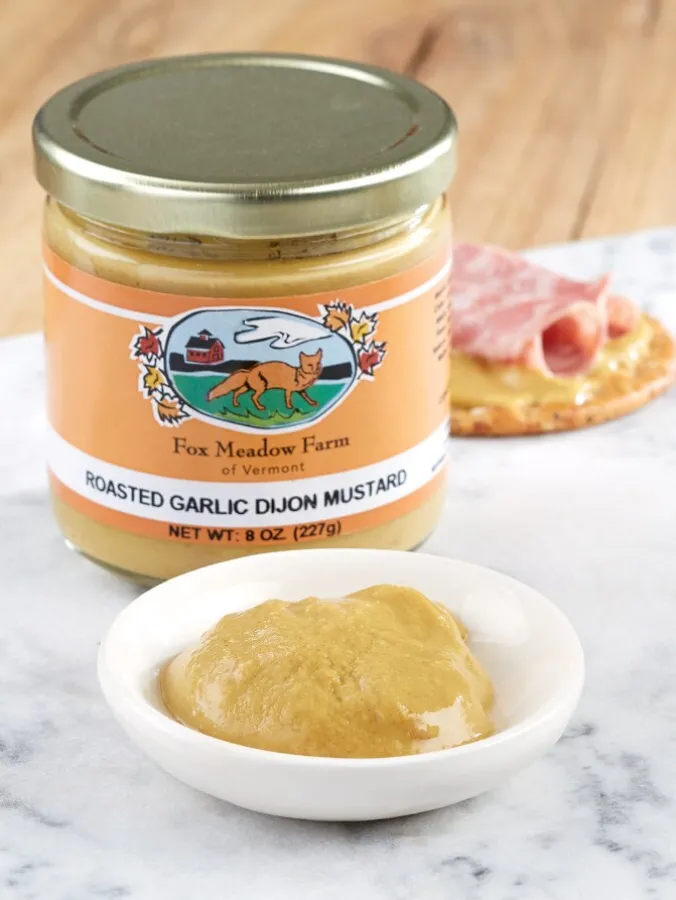 Roasted Garlic Dijon Mustard