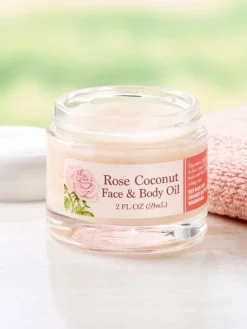 Rose Coconut Face and Body Oil