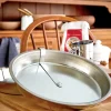 Round 8 Inch Cake Pan With Cutter Bar, Set of 2