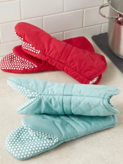 Safety Grip Silicone Dot Oven Mitt