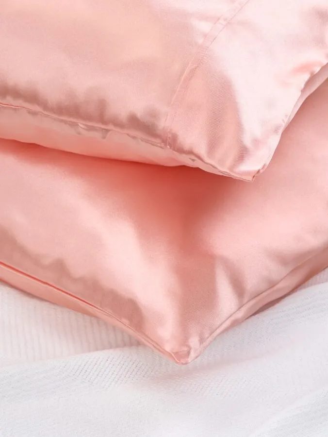 Satin Pillowcase, Set of 2