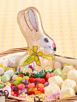Semi-Solid Milk Chocolate Foiled Easter Bunny