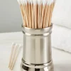 Set of 3 Extra-Long Wooden Stick Cotton Swabs, 200 Count