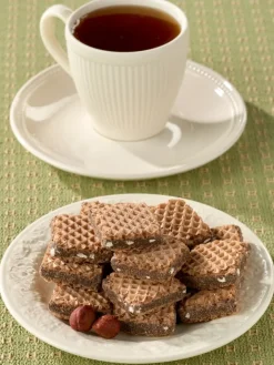 Set of 3 German Hazelnut Wafer Cookies